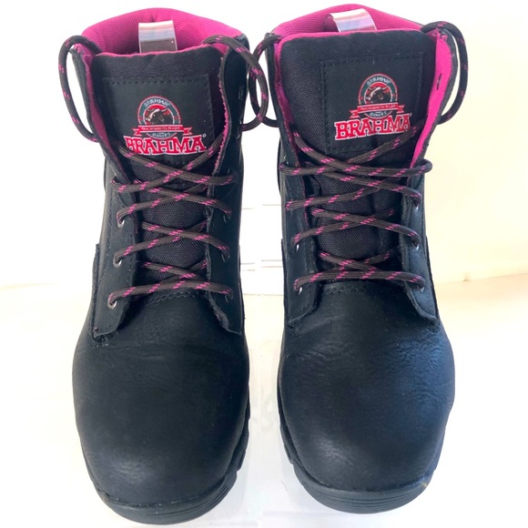 brahma steel toe boots for her